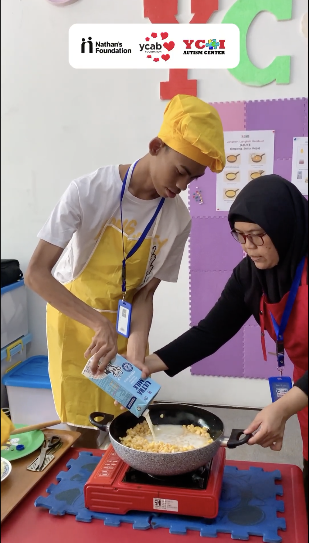 Membuat Jasuke Bersama-Sama: Kolaborasi Hangat antara Nathan’s Foundation dan Yayasan Cinta Harapan Indonesia